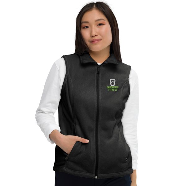 Women’s Columbia fleece vest