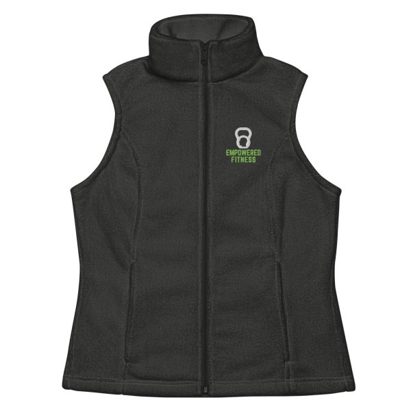 Women’s Columbia fleece vest - Image 2