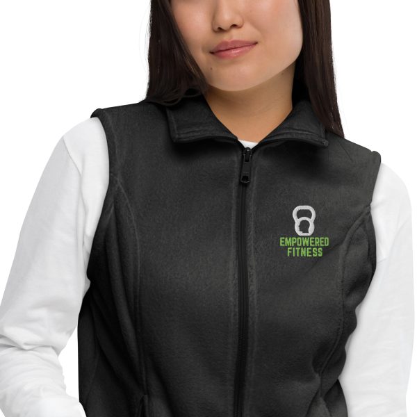 Women’s Columbia fleece vest - Image 4